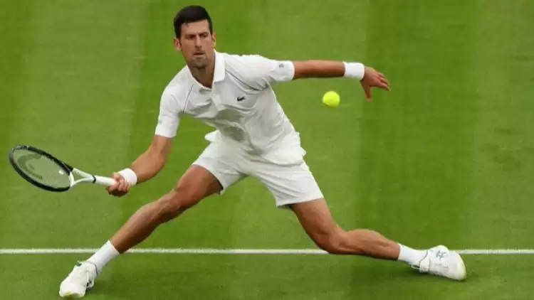 Novak Djokovic Wimbledon finalinde 