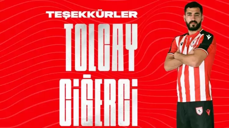 Samsunspor’da Tolcay Ciğerci İle Yollar Ayrıldı