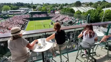 Wimbledon'da tenis bahane, alışveriş şahane!