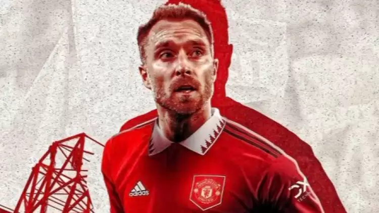 Christian Eriksen Manchester United'a transfer oldu 