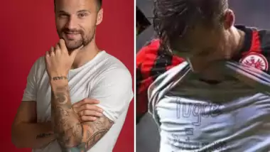 Galatasaray'ın yeni golcüsü şaşırttı: Ay-Yıldız dövme ve Tuğçe...