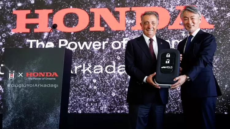 Beşiktaş Kulübü İle Honda Arasında Sponsorluk Anlaşması İmzalandı