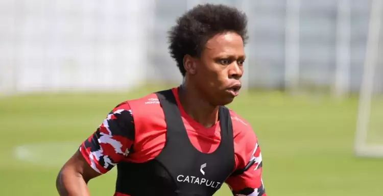 Sivasspor'un yeni transferi Clinton N'Jie ilk antrenmanına çıktı