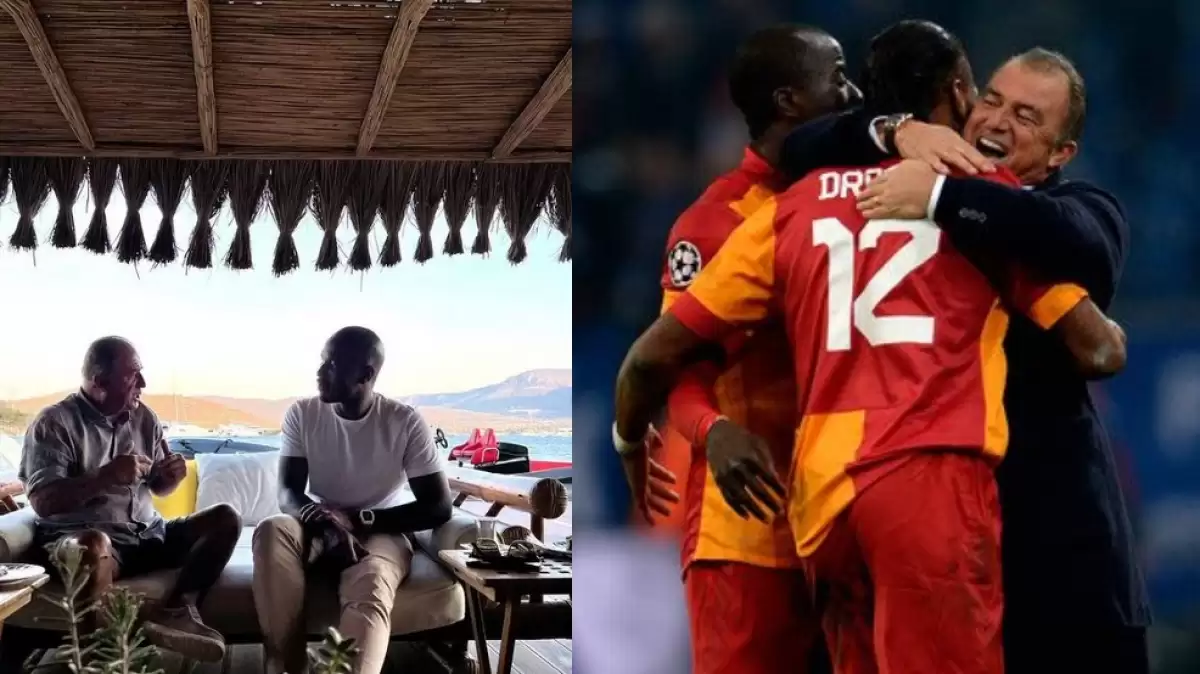 ajansspor: Didier Drogba, Fatih Terim'i ziyaret etti