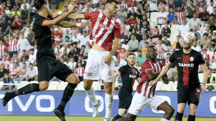 Sivasspor - Gaziantep FK 1-1 (MAÇ SONUCU - ÖZET)