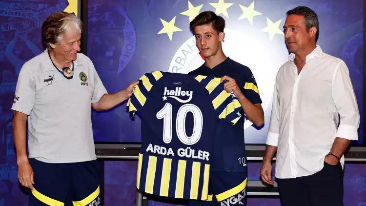 Fenerbahçe, 10 Numaralı Formayı Arda Güler'in Giyeceğini Açıkladı