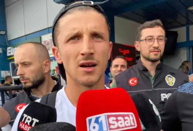 Trabzonspor'un yeni transferi Enis Bardhi, Trabzon'a geldi