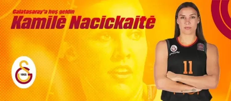 Kamilė Nacickaitė Galatasaray’da | Transfer Haberleri