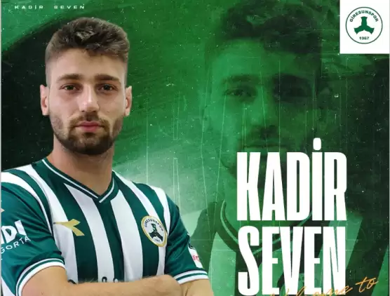 Giresunspor, Kadir Seven'i Kadrosuna Kattı | Transfer Haberleri