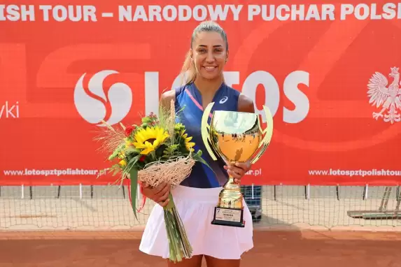 Milli tenisçi Polonya'da şampiyon oldu