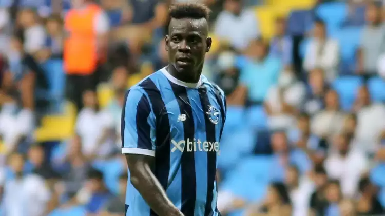 Adana Demirspor'da Mario Balotelli Fenerbahçe Maçı Kadrosuna Alınmadı