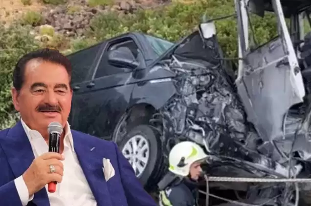 İbrahim Tatlıses, Bodrum'da trafik kazası geçirdi