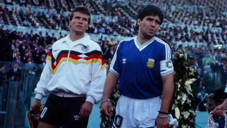 Lothar Matthaus, Maradona'nın formasını müzeye verdi