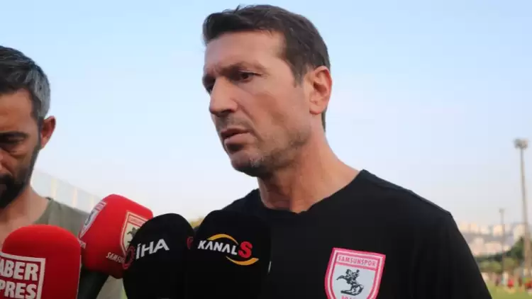 Samsunspor'da Bayram Bektaş: "Bu takımın şu an lider olması gerekiyordu"