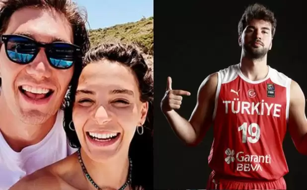 Cedi Osman'ın eşi Ebru Şahin'den Buğrahan Tuncer'e tepki
