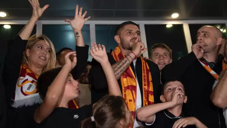 Galatasaray'dan Yeni Transfer Mauro Icardi ve Wanda Nara Paylaşımı