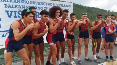 Kürek milli takımı Balkan şampiyonu oldu