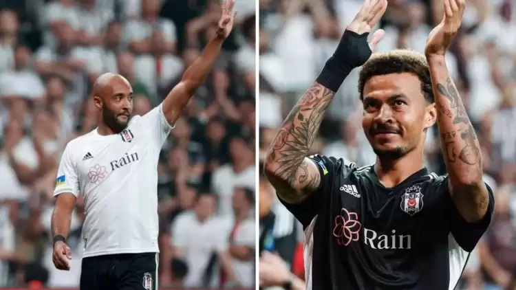 Beşiktaş'ın Yeni Transferleri Redmond ve Dele Alli Taraftara Hayran Kaldı