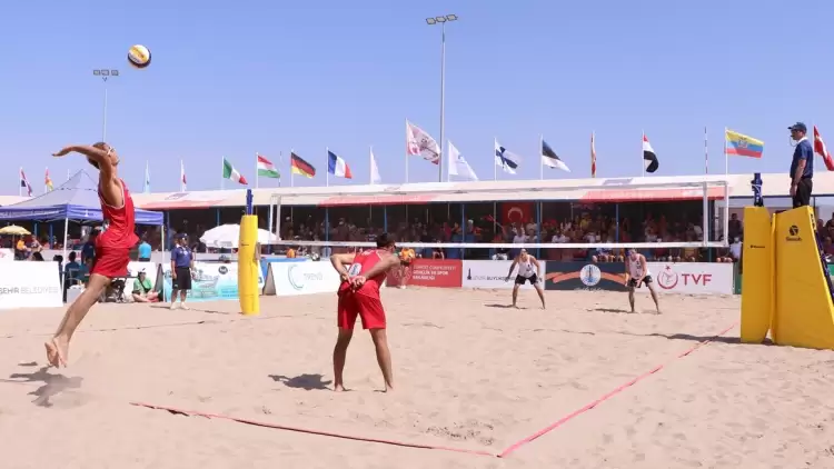 19 Yaş Altı Dünya Plaj Voleybolu Şampiyonası'nda çeyrek final maçları tamamlandı