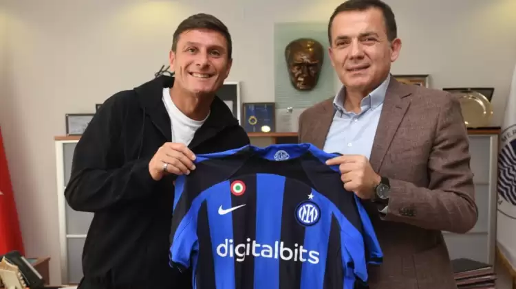 Dünya Futbolunun Efsane İsmi Javier Zanetti Mersin'de 