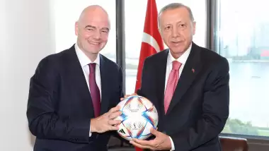 Infantino'dan Cumhurbaşkanı Erdoğan'a: Maç yapalım 