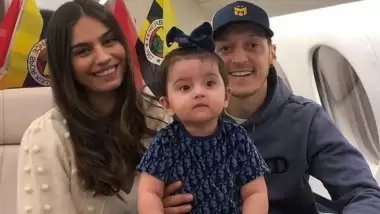 Mesut Özil ve Amine Gülşe'nin mutlu günü