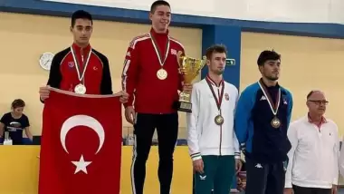 Furkan Yaman'dan gümüş madalya!