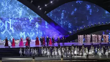 4. Dünya Göçebe Oyunları'nın resmi açılış töreni yapıldı