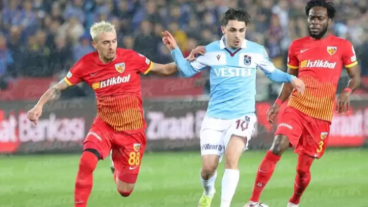 Trabzonspor'un Kayserispor Maçı Kamp Kadrosu Belli Oldu