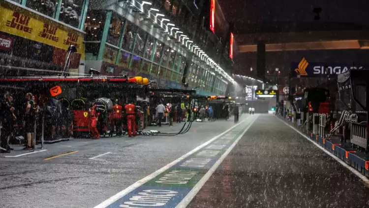 Formula 1 Haberleri | Singapur GP'ye yağmur engeli! Ertelendi