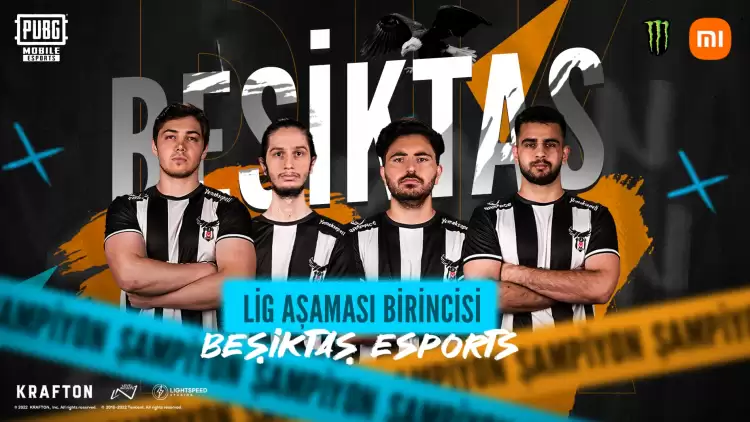 PMPL Türkiye Lig Aşamasının Birincisi Beşiktaş Esports Oldu 