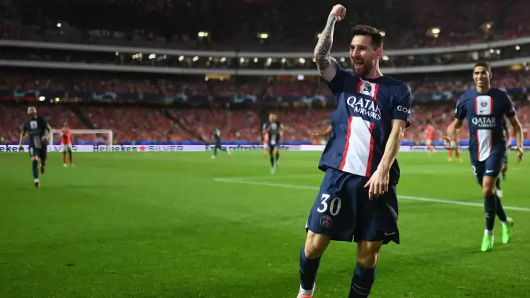 PSG'den Lionel Messi Şampiyonlar Ligi'nde Rekor Kırdı
