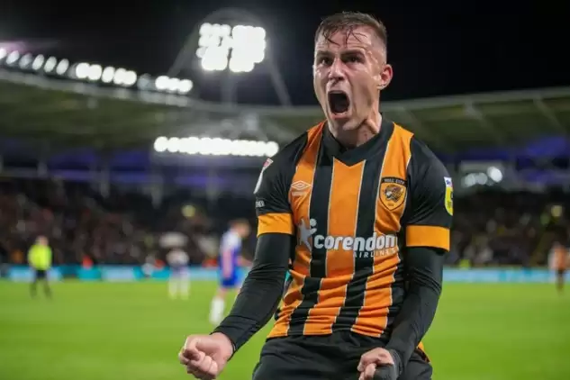 Dimitris Pelkas, Hull City formasıyla ilk golünü attı 