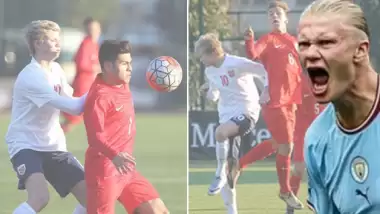 Rekora doymayan Haaland'ın yolu İzmir'in amatör sahalarından geçmiş!