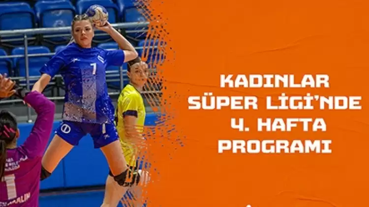 Kadınlar Süper Ligi 4. Hafta Programı Belli Oldu