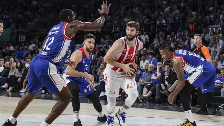 (ÖZET) Anadolu Efes-Kızılyıldız maç sonucu: 72-59