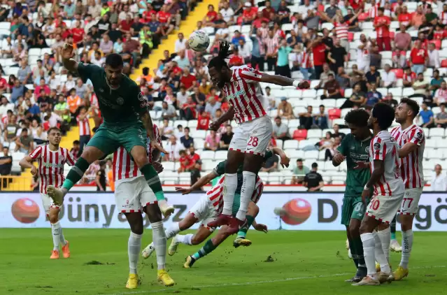 (ÖZET)  Antalyaspor- Konyaspor Maç Sonucu: 1-1