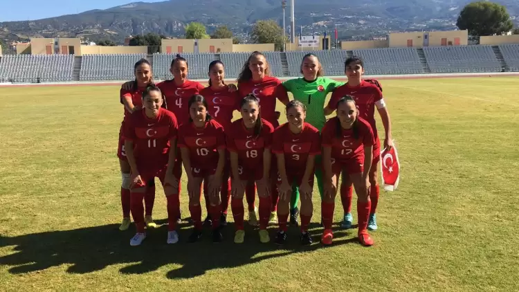 U19 Kadın Milli Takımı, Yunanistan'a 2-0 Mağlup Oldu