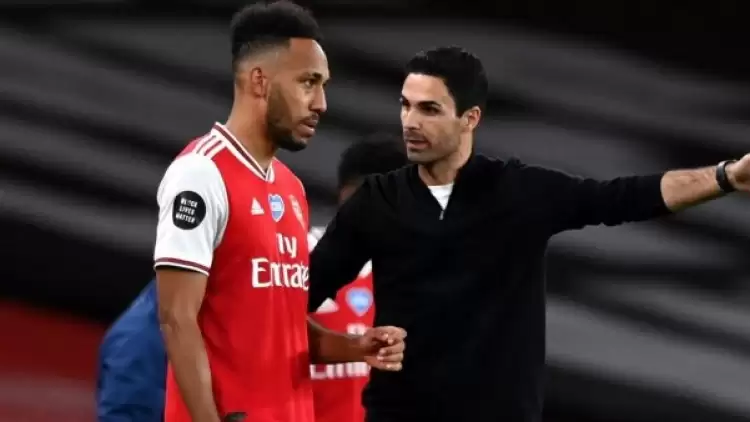 Pierre-Emerick Aubameyang'dan Mikel Arteta’ya sert eleştiri 