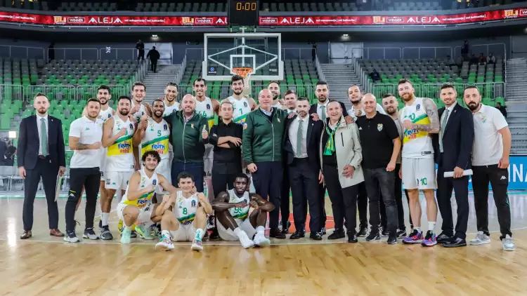 Olimpija Ljubljana - FruttiExtra Bursaspor: 73-81 (Maç Sonucu - Özet)