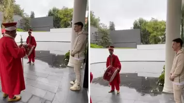 VİDEO | Mesut Özil'e mehteranlı doğum günü!