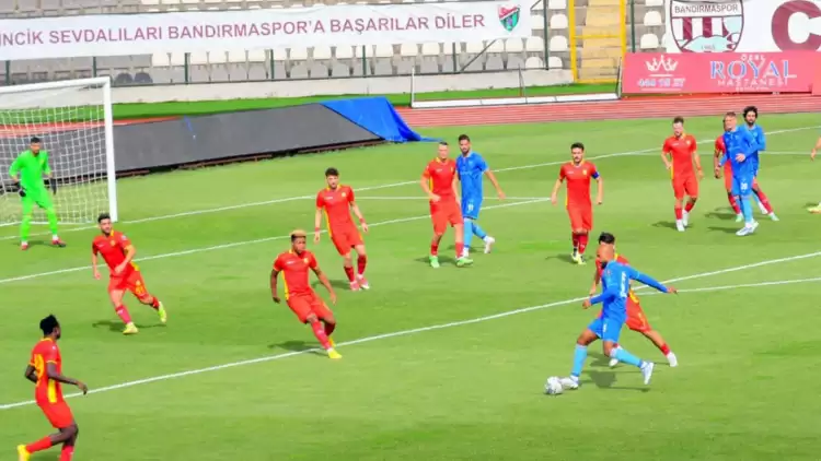 Bandırmaspor - Yeni Malatyaspor: 0-2 (Maç Sonucu - Özet)