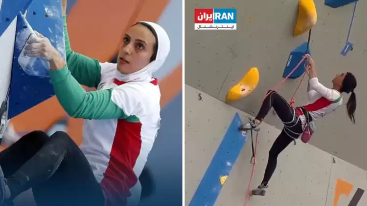 İranlı Sporcu Elnaz Rekabi Türbansız Yarışan İlk Kadın Oldu