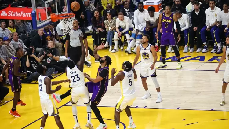 NBA'de Golden State Warriors, Los Angeles Lakers'ı devirdi