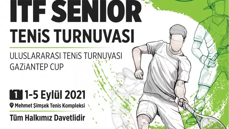 Gaziantep'te "ITF Uluslararası Cup Tenis Turnuvası" Düzenlenecek