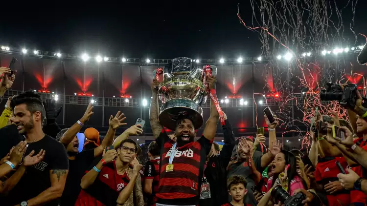 Brezilya Kupası Fianlinde Corinthians'ı Yenen Flamengo Şampiyon oldu