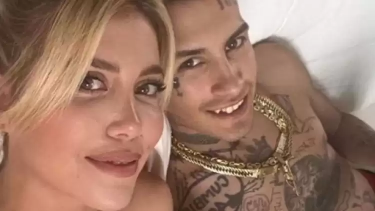 Wanda Nara ve yeni sevgilisi L-Gante'den cesur poz