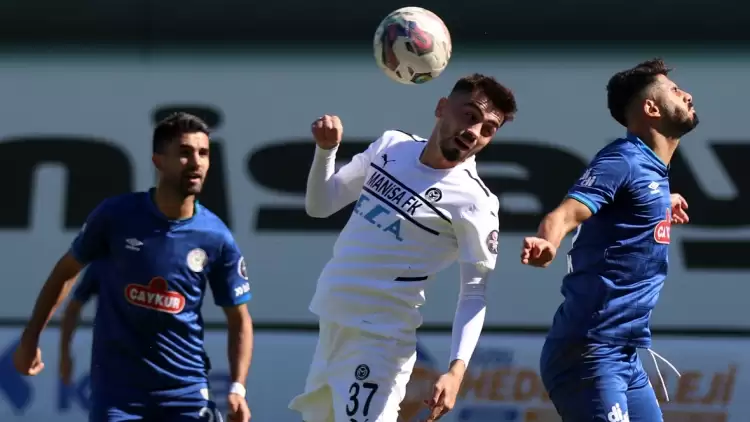 (ÖZET) Manisa FK-Çaykur Rizespor maç sonucu: 2-2