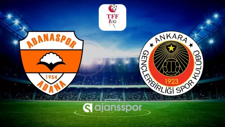 Adanaspor - Gençlerbirliği maçı ne zaman, saat kaçta, hangi kanalda?