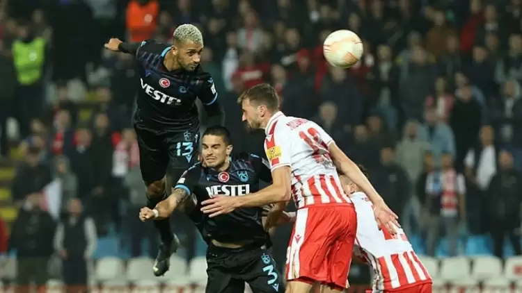 Trabzonspor'da Vitor Hugo ile Bakasetas, Kızılyıldız maçı sonrası konuştu